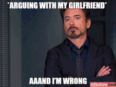 When arguing with my girlfriend Arguing with my girlfriend -AffectionGuide