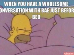 YOU KNOW YOU’RE GONNA HAVE MUSHY DREAMS WHEN Just before bed-AffectionGuide