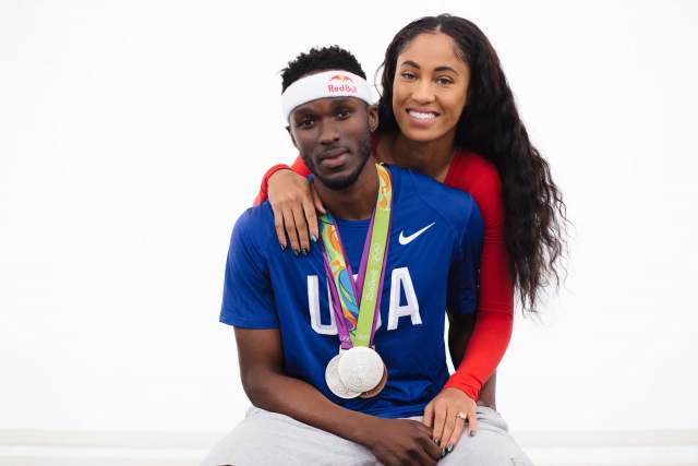 Queen Harrison-Claye and Will Claye-AffectionGuide
