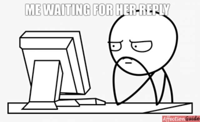 Waiting for he reply-AffectionGuide